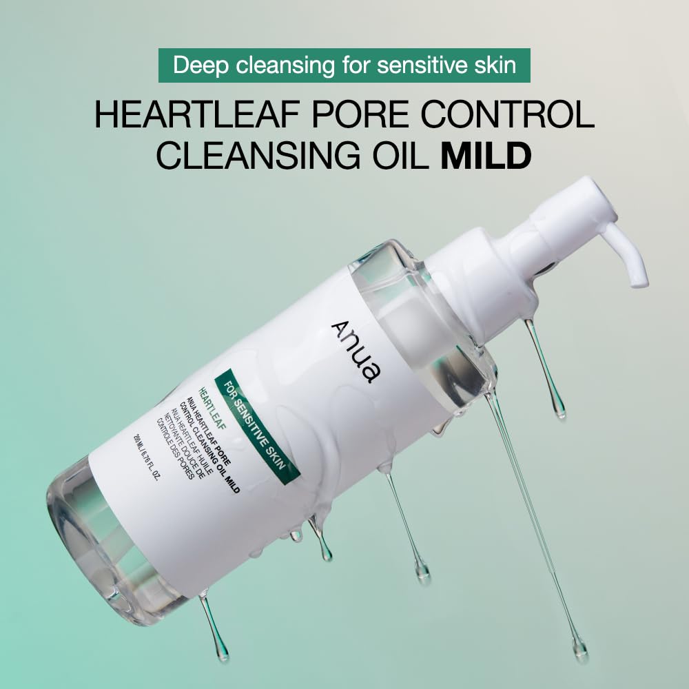 ANUA Heartleaf Pore Control Cleansing Oil (Mild)