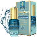 Hyaluronic Acid & Collagen Wrinkle Reducing Serum - Deep Hydration, Plumps & Smooths Skin - Dermatologist Tested, Clean Beauty, Korean Skin Care - 1.69 FL.OZ.