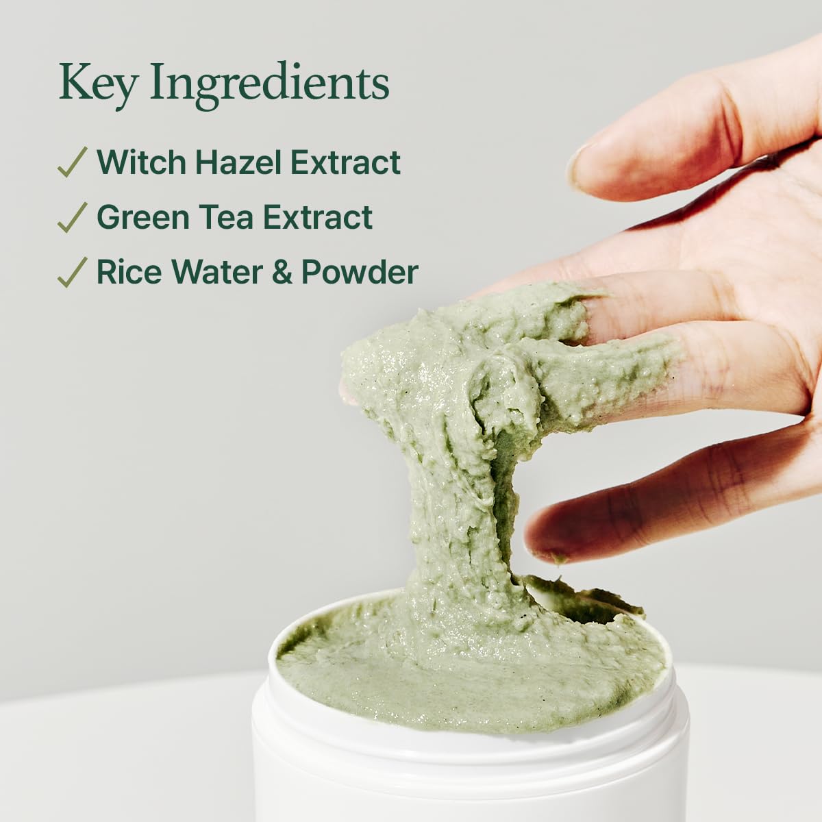 Arencia Fresh Green Rich Mochi Cleanser