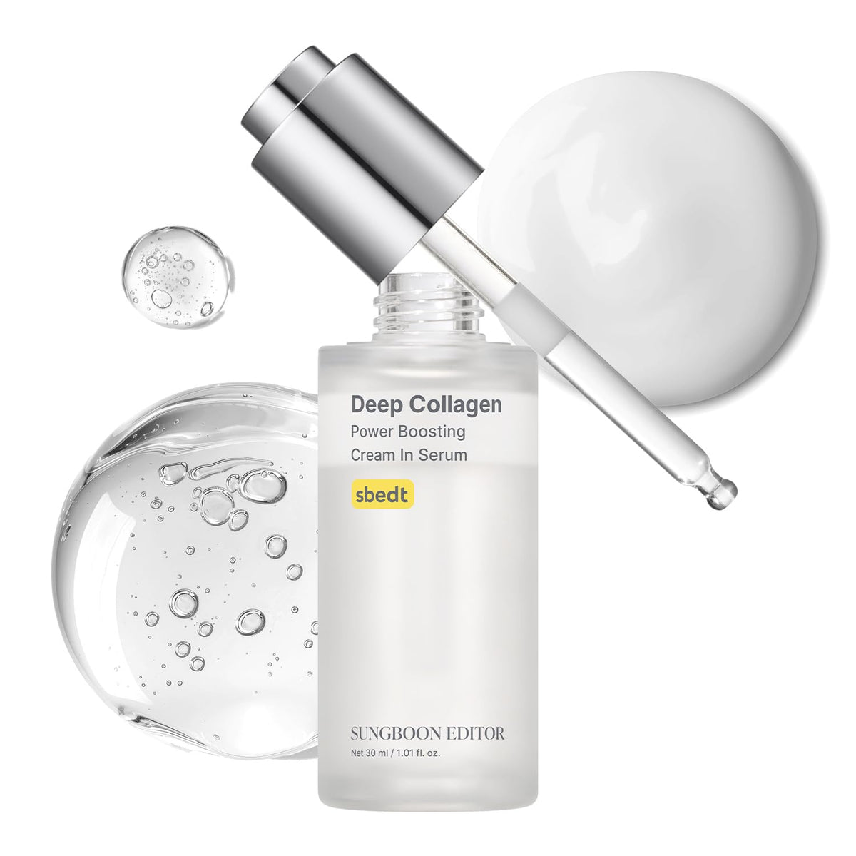 Sungboon Editor Deep Collagen Power Boosting Cream In Serum