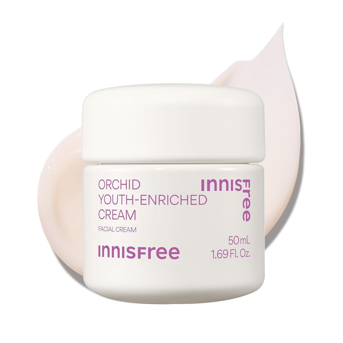 Orchid Youth-Enriched Cream, Korean Face Cream for Firming and Hydrated Skin