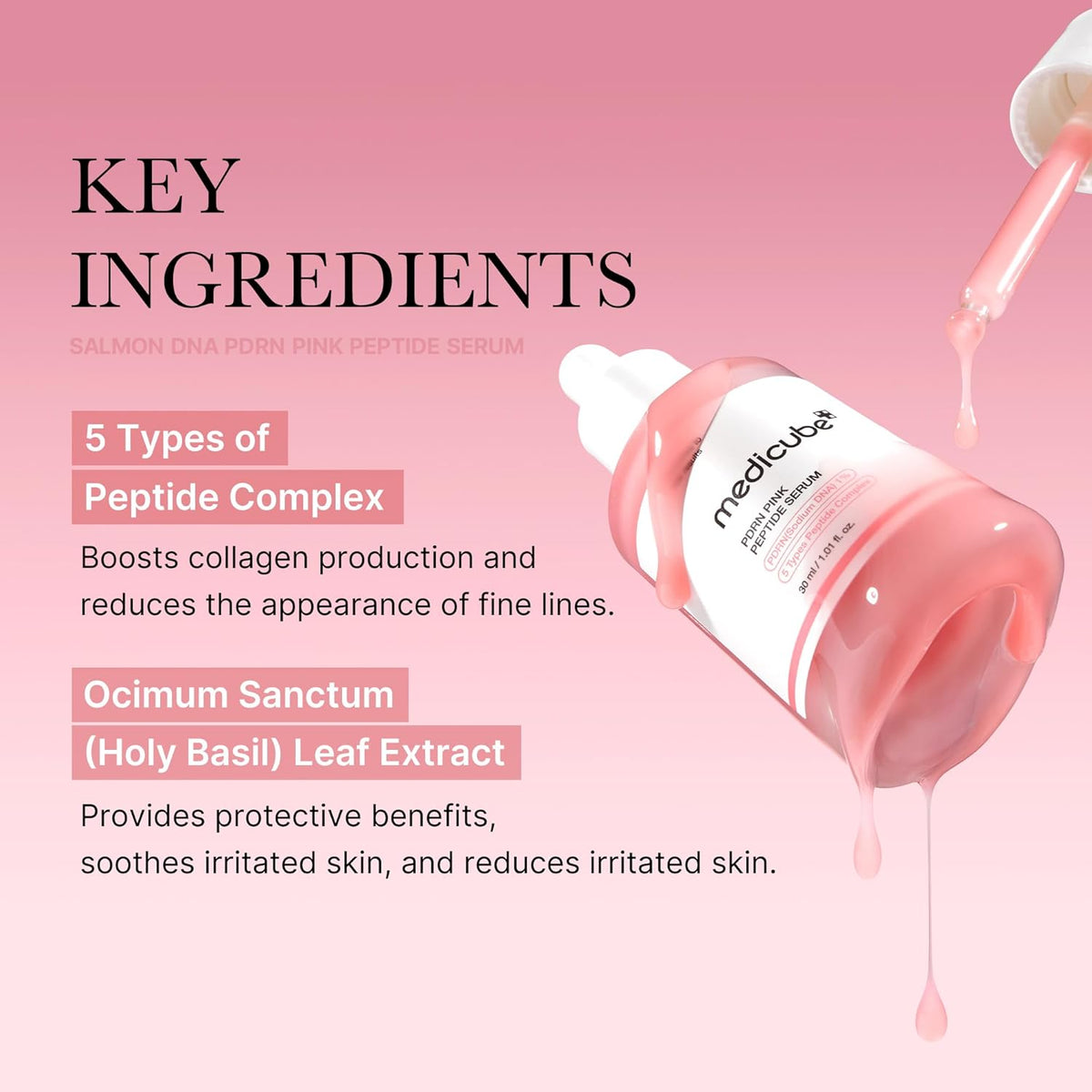 Medicube PDRN Pink Peptide Serum