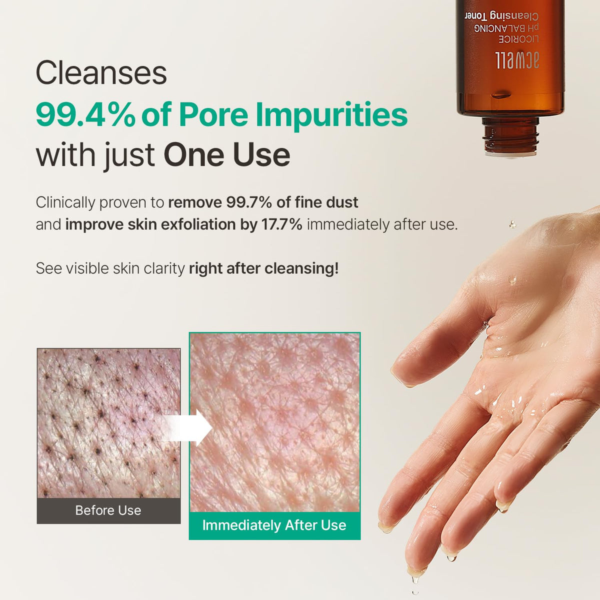 ACWELL Licorice pH Balancing Cleansing Toner