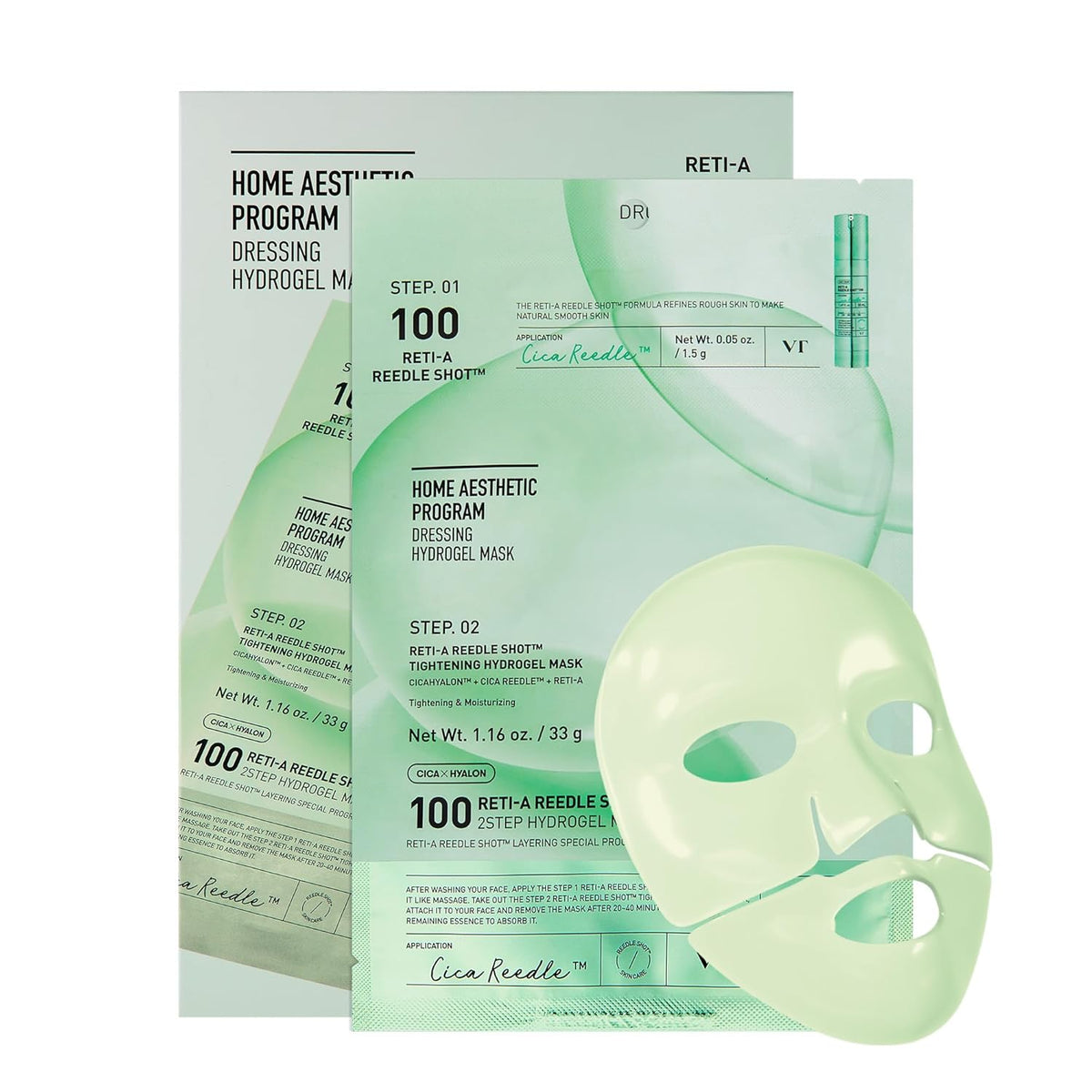 VT Reti-A Reedle Shot Tightening Hydrogel Mask
