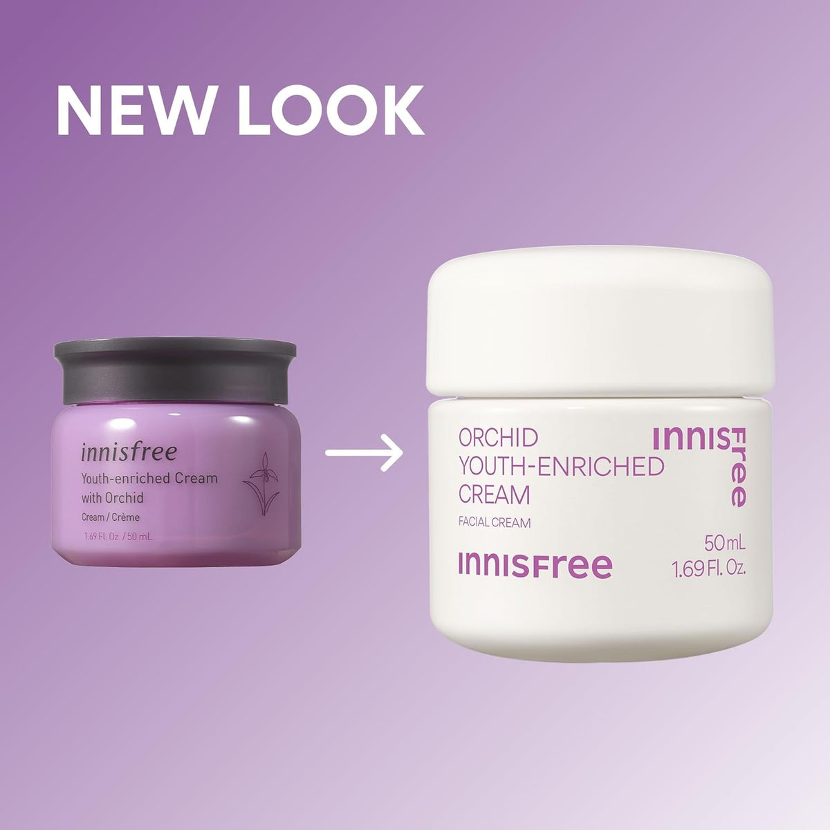 Orchid Youth-Enriched Cream, Korean Face Cream for Firming and Hydrated Skin