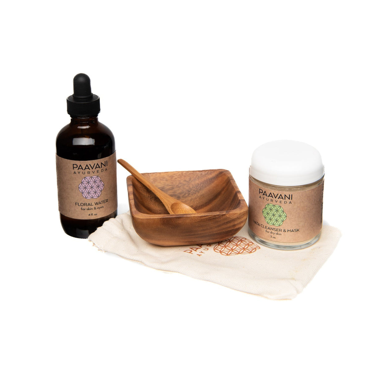 Ayurvedic Facial Cleansing & Mask Ritual Kit