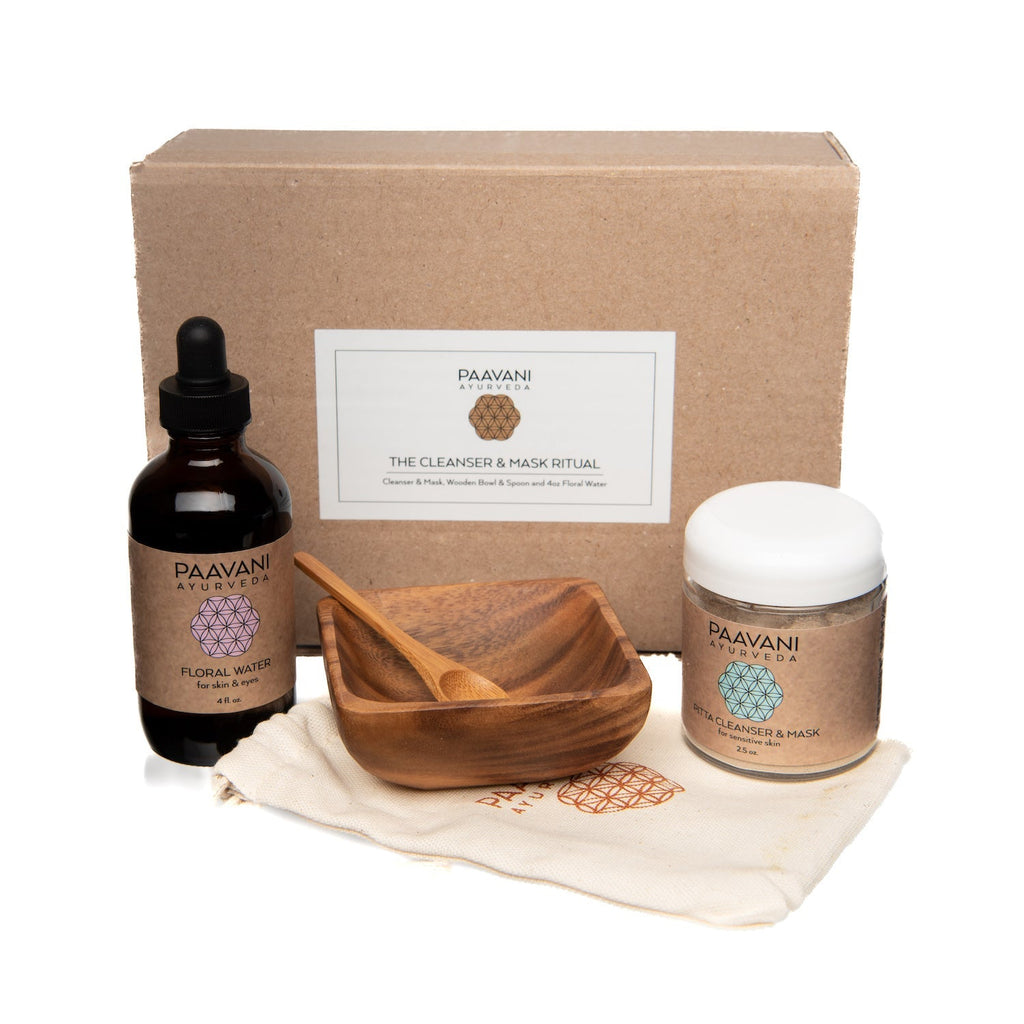 Ayurvedic Facial Cleansing & Mask Ritual Kit