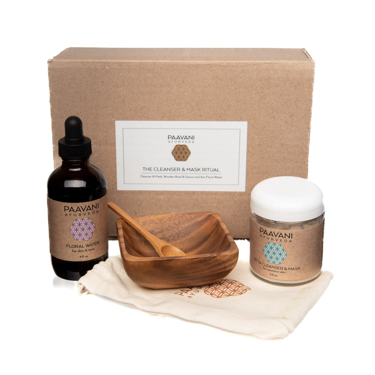Ayurvedic Facial Cleansing & Mask Ritual Kit
