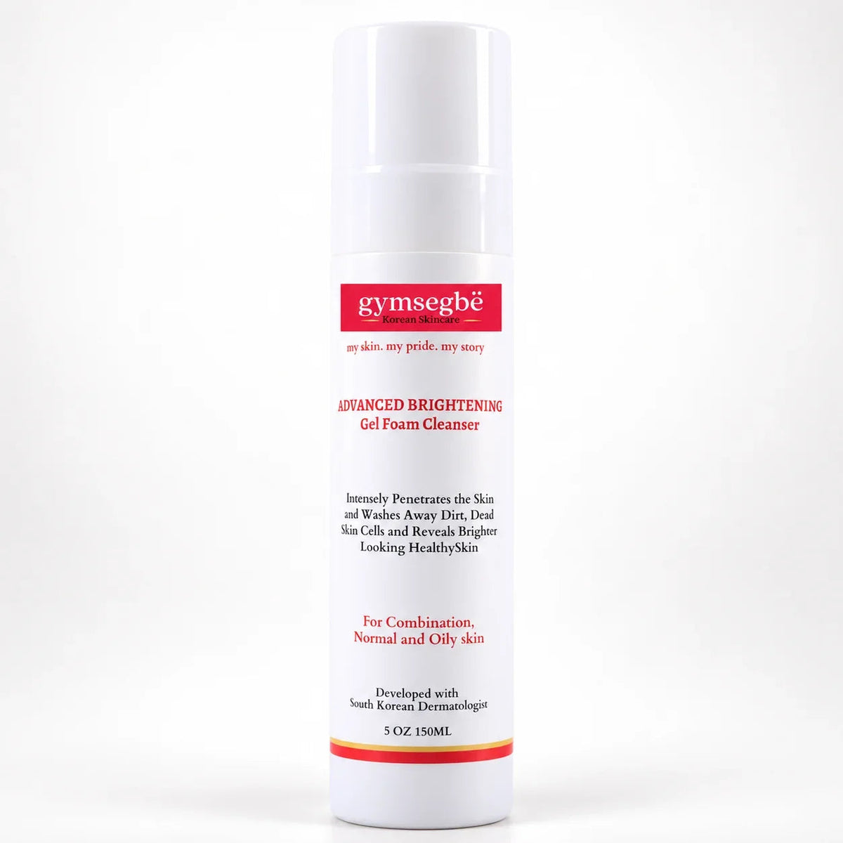 Advanced Brightening Gel Foam Cleanser | Rice Extract