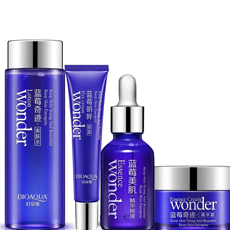 Blueberry Radiance Skincare Collection — 4-Piece Set