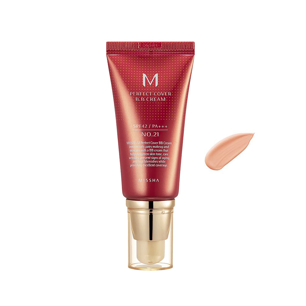 Missha M Perfect Cover BB Cream #21 Light Beige