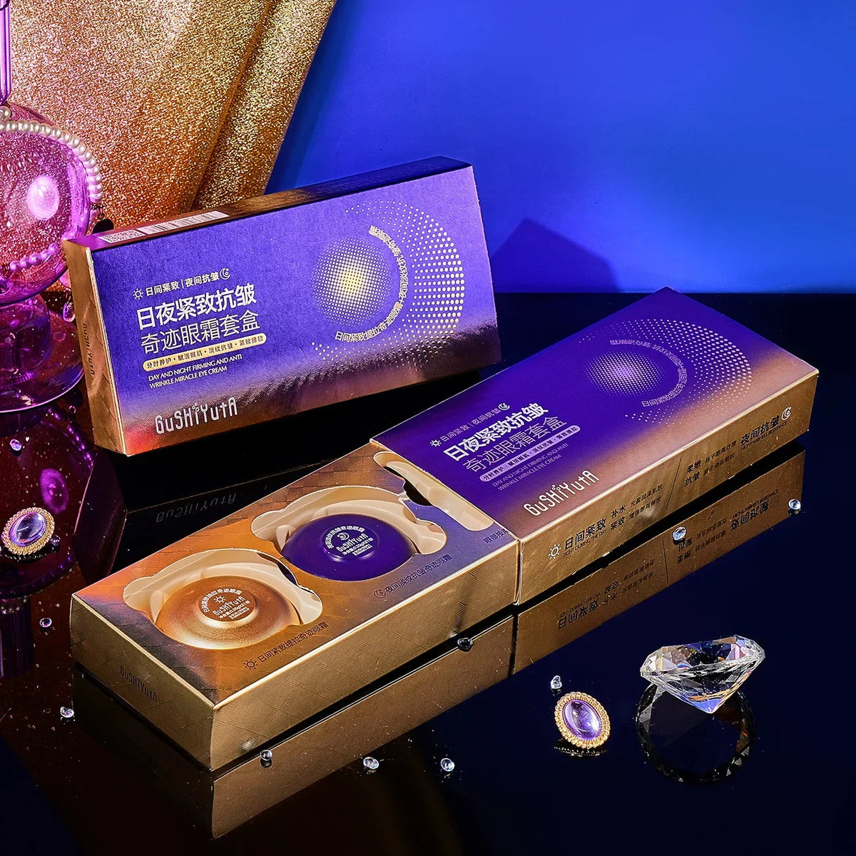 Day & Night Eye Cream Set — Firming & Wrinkle Care