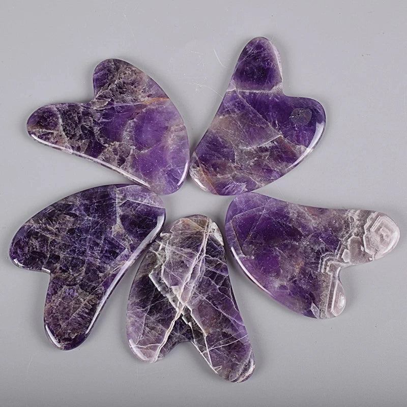 Amethyst Crystal Gua Sha & Anti-Cellulite Roller