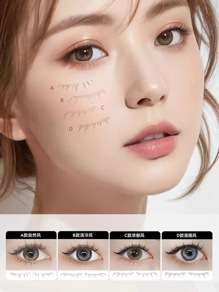 4-Style Waterproof Eyeliner Stamp Pen