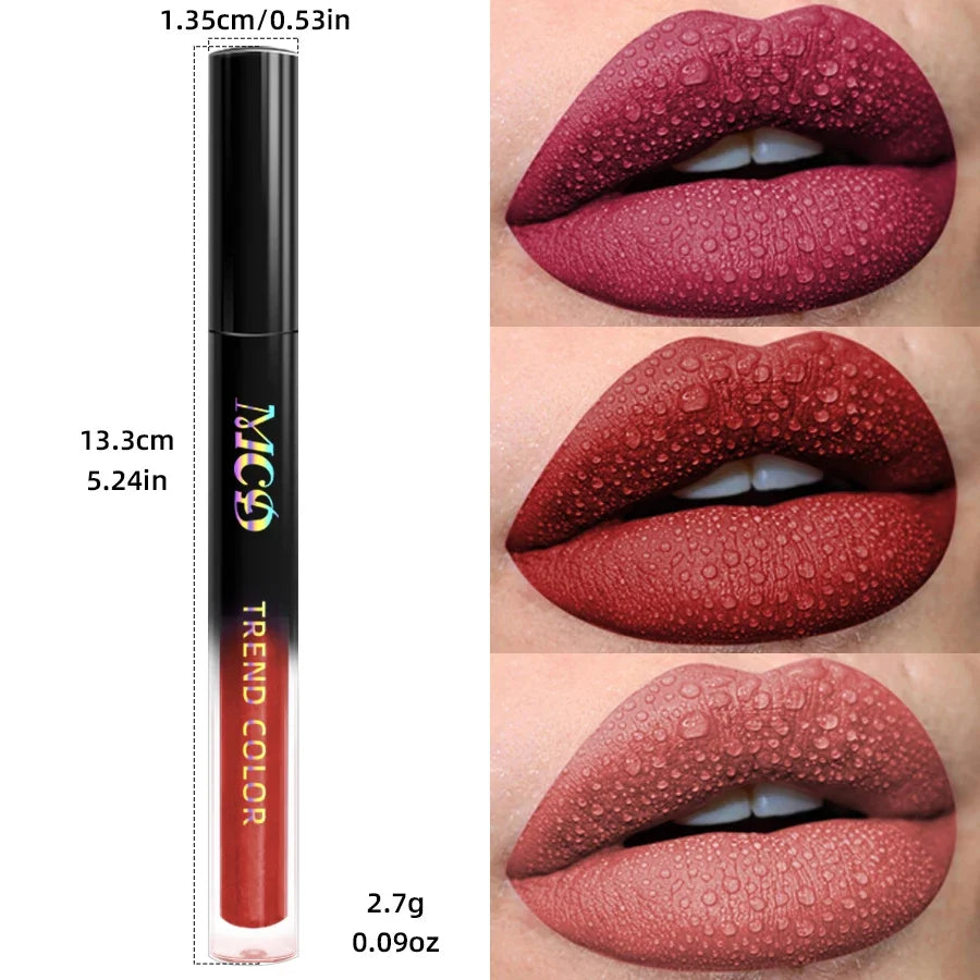 Velvet Matte Liquid Lipstick — 19 Shades