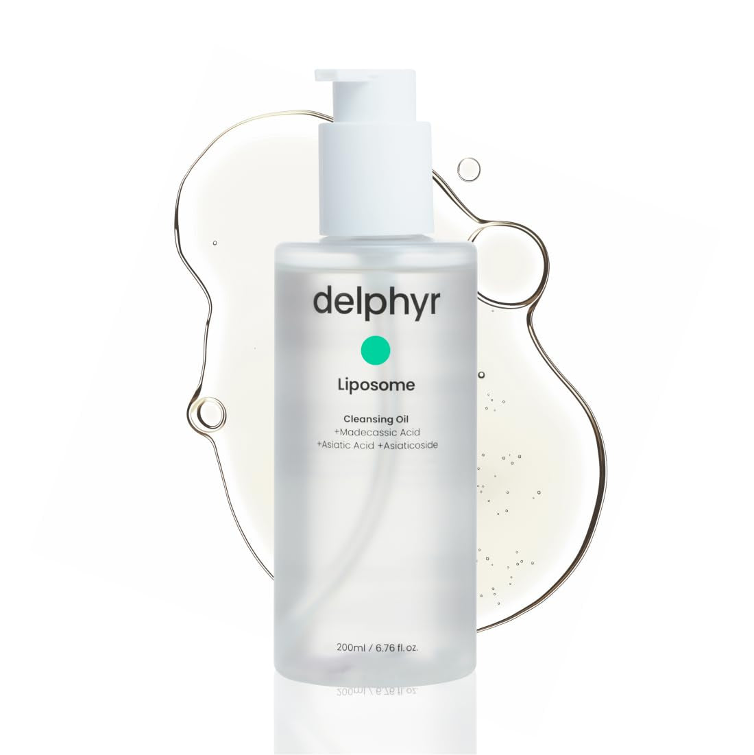 Liposome Daily Cleansing Oil, Gentle Makeup & Blackhead Remover for Sensitive Skin with Centella Asiatica TECA, Korean Skincare for Trouble Care (6.76 Fl. Oz., 200Ml)
