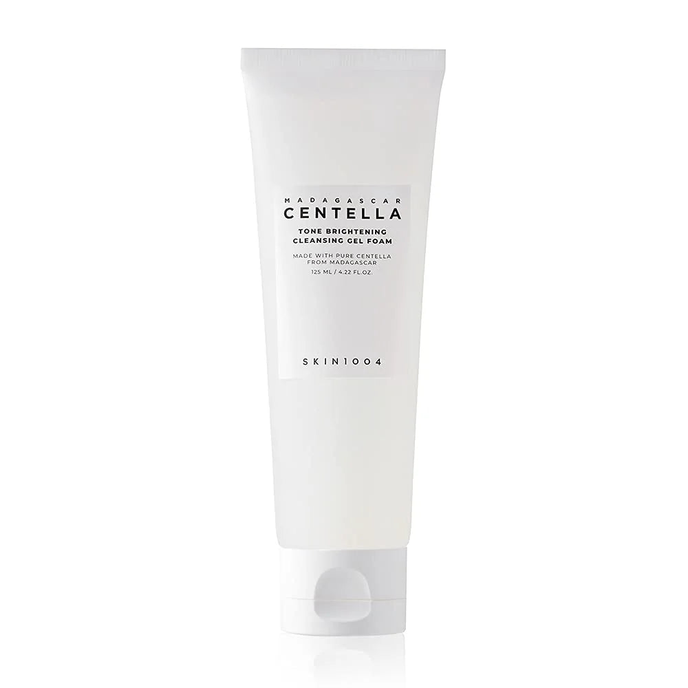 Madagascar Centella Tone Brightening Cleansing Gel Foam, 125Ml
