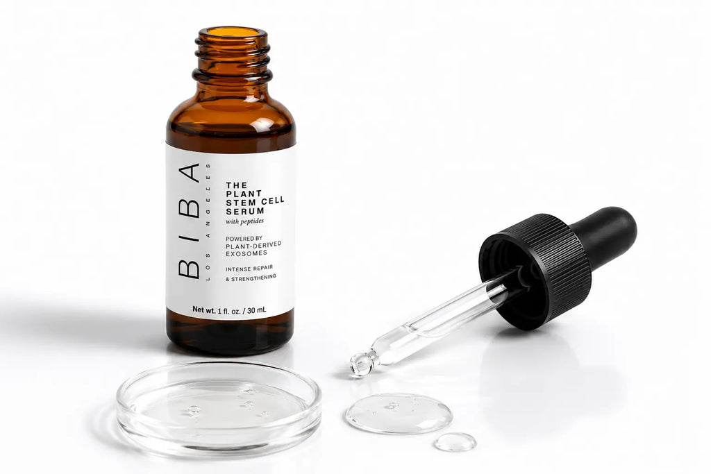 The Plant Stem Cell Serum with Peptides + Plant  Derived Exosomes